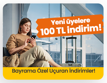  Yeni Üyelere Özel 100 TL İndirim! 
